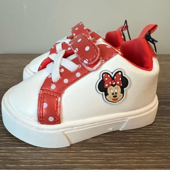 Disney Baby Minnie Mouse Sneakers Shoes Size 3C Sneaker NEW - Picture 3 of 8